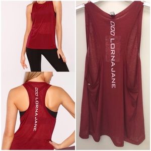 🚨SOLD NWT LORNA JANE Superfine Active Muscle Tank